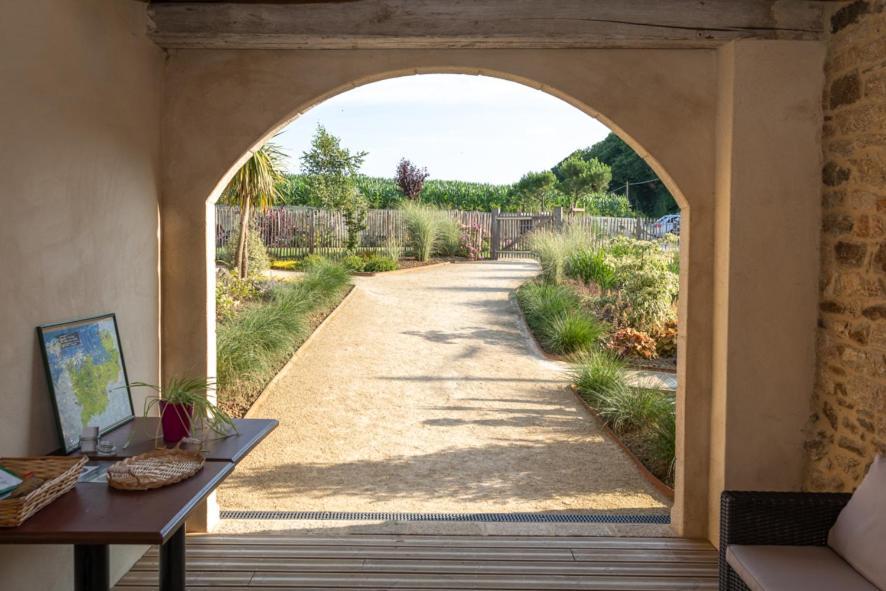 Les Gites Du Haut Pin Calorguen Bagian luar foto